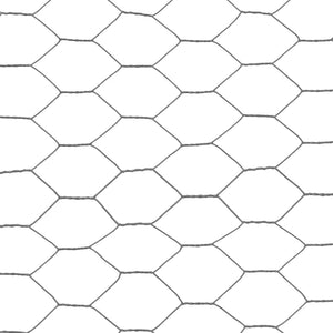 vidaXL Wire Mesh Fence Steel with PVC Coating 25x0.75 m Grey