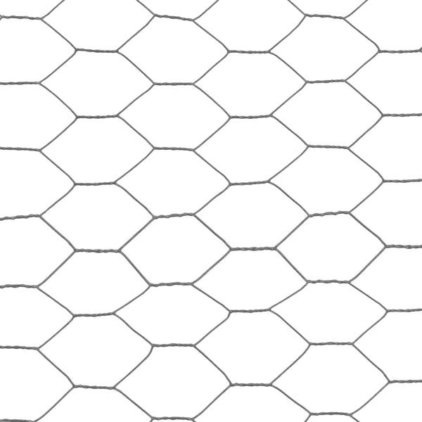 vidaXL Wire Mesh Fence Steel with PVC Coating 25x1 m Grey