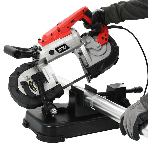 vidaXL Band Saw with Stand and Carry Case Steel