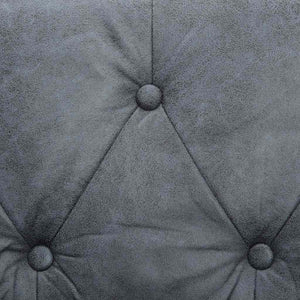 vidaXL Armchair Grey Fabric