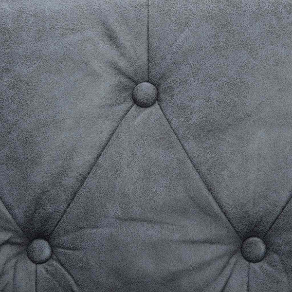 vidaXL Armchair Grey Fabric