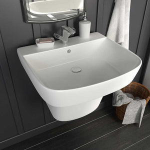 vidaXL Wash Basin White 50 x 45 x 41 cm Glazed Ceramic