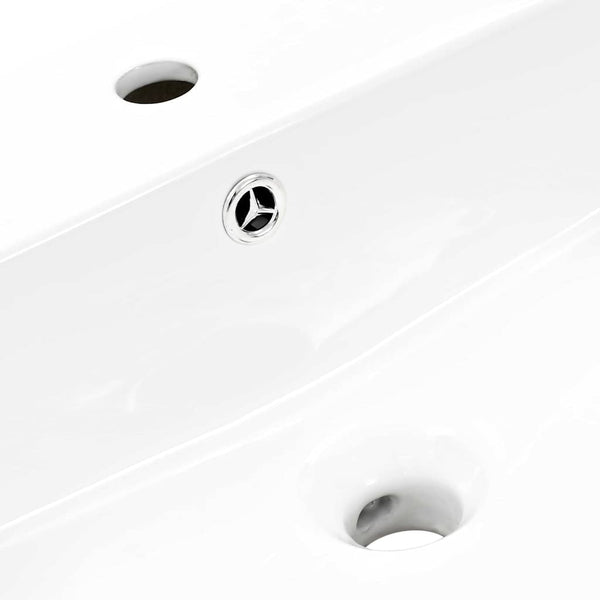 vidaXL Wash Basin White 47 x 45 x 37 cm Glazed Ceramic