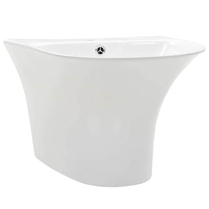 vidaXL Wash Basin White 47 x 45 x 37 cm Glazed Ceramic