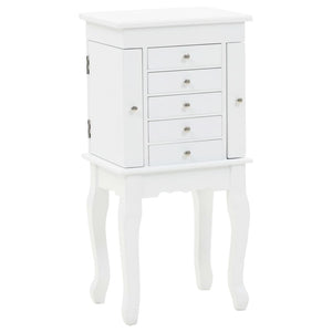 vidaXL Jewelry Cabinet White