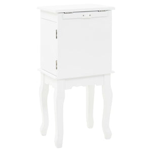 vidaXL Jewelry Cabinet White