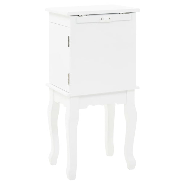 vidaXL Jewelry Cabinet White