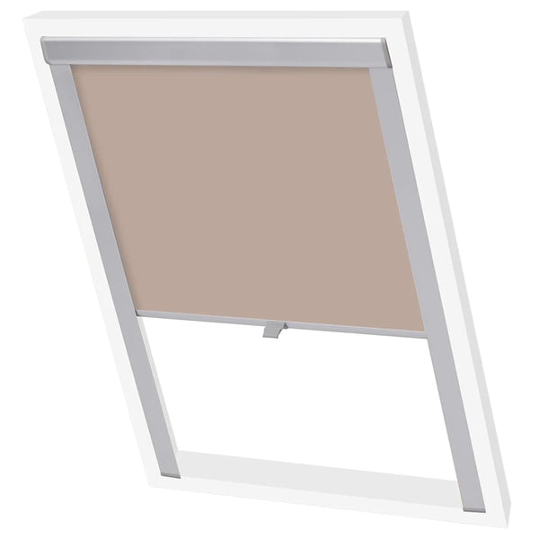 vidaXL Blackout Blind Beige MK06