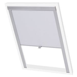 vidaXL Blackout Blind White PK06