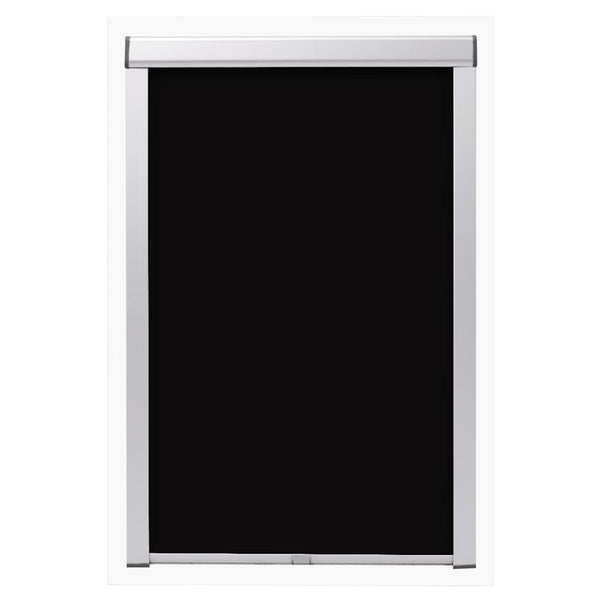 vidaXL Black Blackout Roller Blind MK04