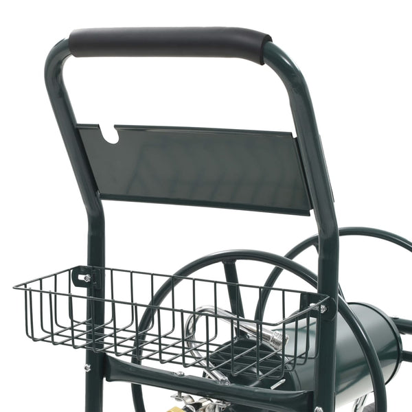 vidaXL Garden Hose Cart with 1/2" Hose Connection 75 m Steel
