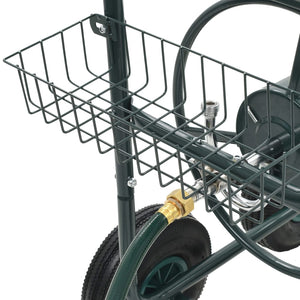 vidaXL Garden Hose Cart with 1/2" Hose Connection 75 m Steel