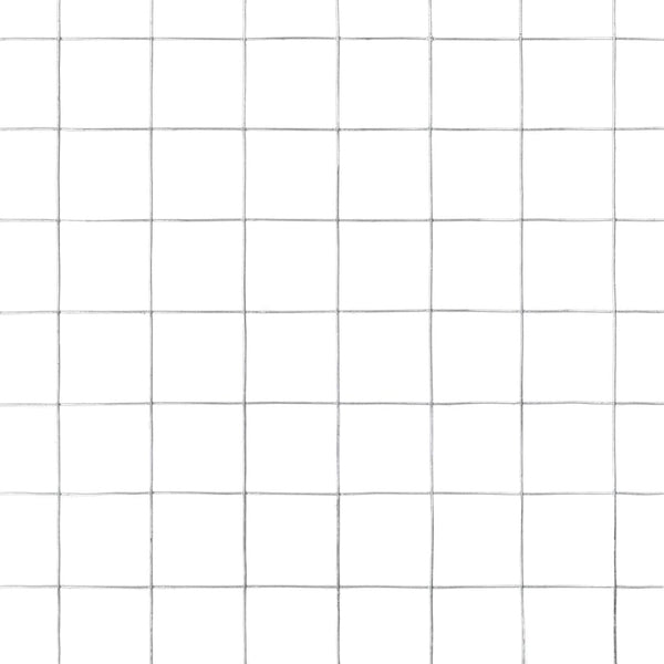 vidaXL Galvanised Steel Fencing Mesh 10x0.5 m Silver