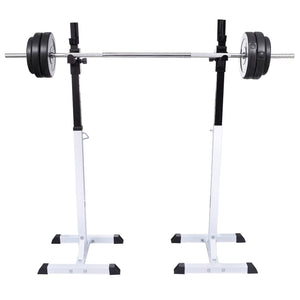 vidaXL Squat Rack/Barbell Stand with Barbell Set 60.5 kg