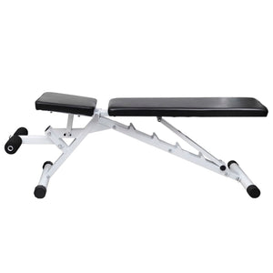 vidaXL Weight Bench with Barbell and Dumbbell Set 30.5 kg
