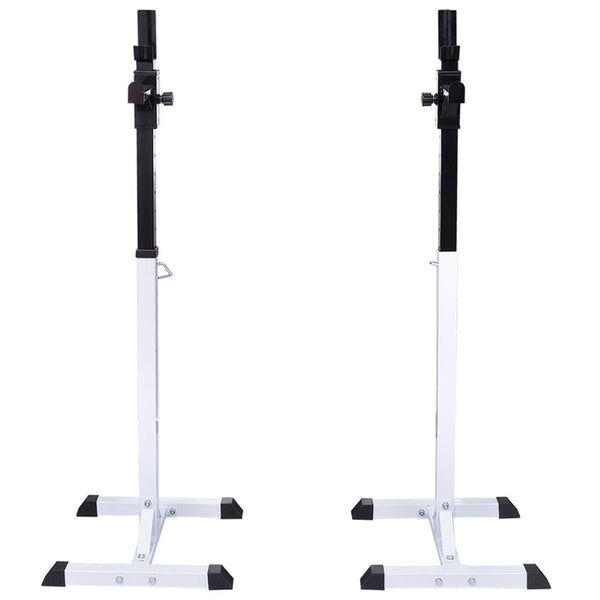 vidaXL Squat Rack/Barbell Stand with Barbell Set 30.5 kg