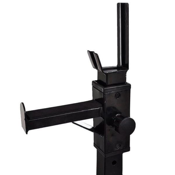 vidaXL Squat Rack/Barbell Stand with Barbell Set 30.5 kg