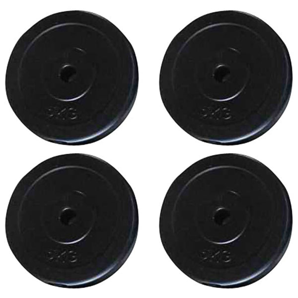 vidaXL vidaXL Wall-Mounted Fitness Station with 40 kg Weight Plates