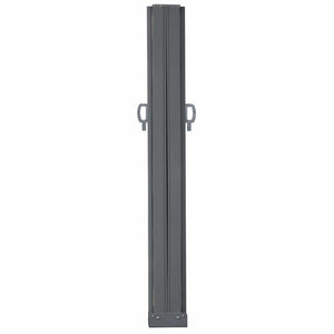 vidaXL Retractable Side Awning Cream 600 x 200 cm Metal