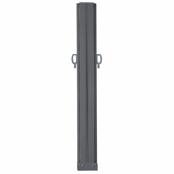 vidaXL Retractable Side Awning Cream 600 x 200 cm Metal