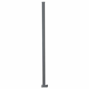 vidaXL Retractable Side Awning Cream 600 x 200 cm Metal