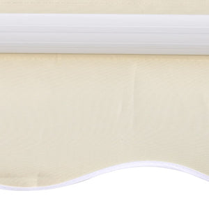 vidaXL Awning Fabric Canvas Cream 3.5x2.5 m