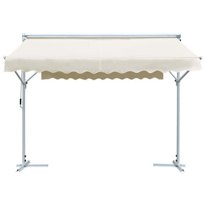 vidaXL Freestanding Awning 3x3 m Cream