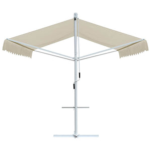 vidaXL Freestanding Awning 3x3 m Cream