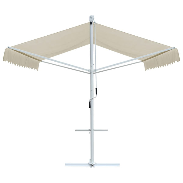 vidaXL Freestanding Awning Cream 4 x 3 m