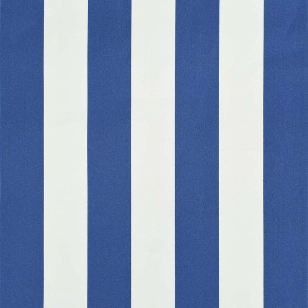vidaXL Retractable Awning 400 x 150 cm Blue and White
