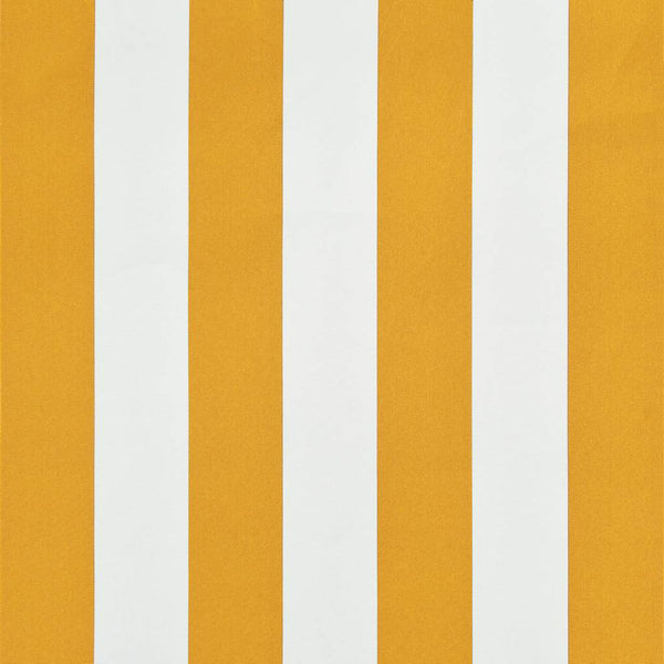 vidaXL Retractable Awning 250x150 cm Yellow and White
