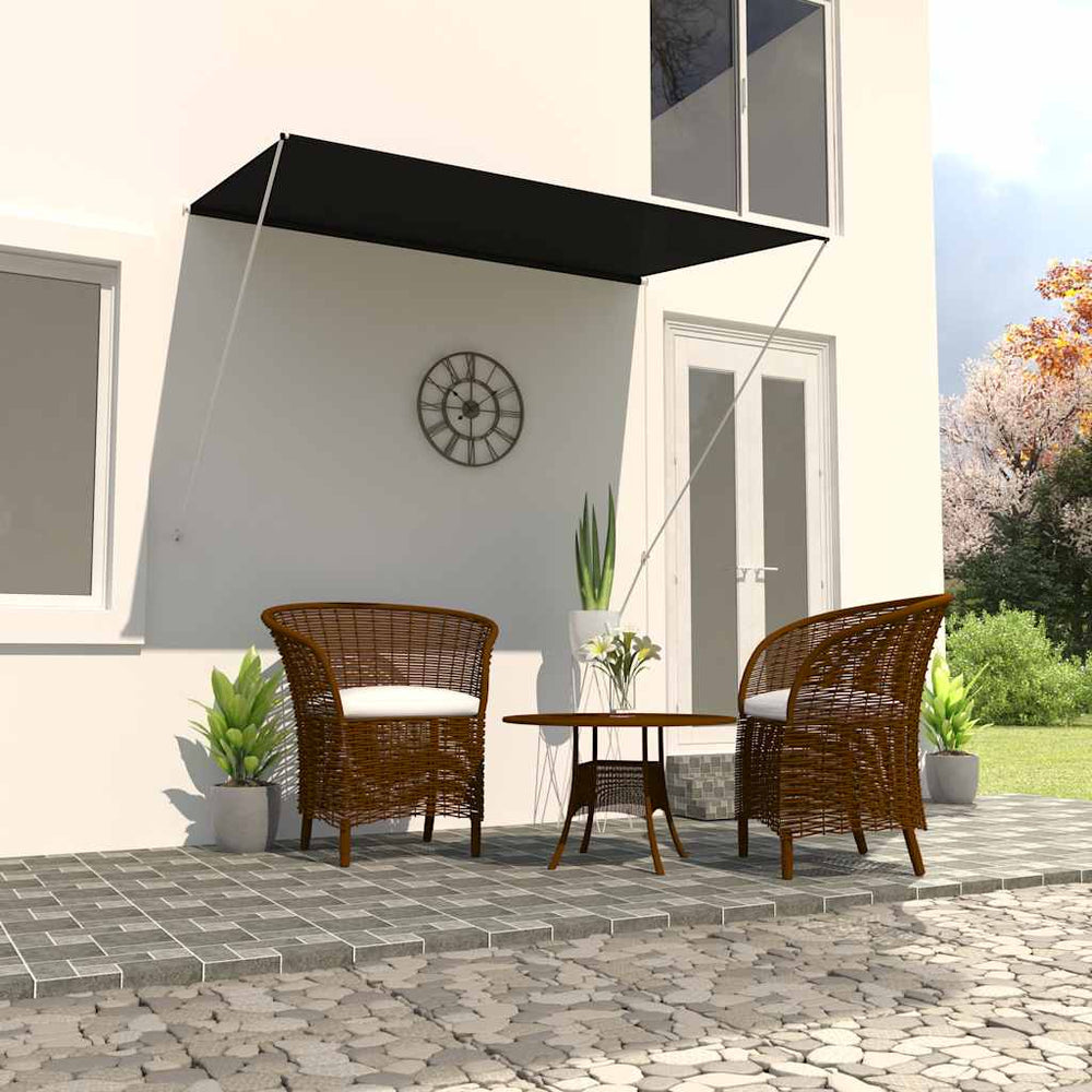vidaXL Retractable Awning 200×150 cm Anthracite