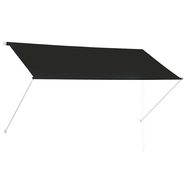 vidaXL Retractable Awning 250×150 cm Anthracite