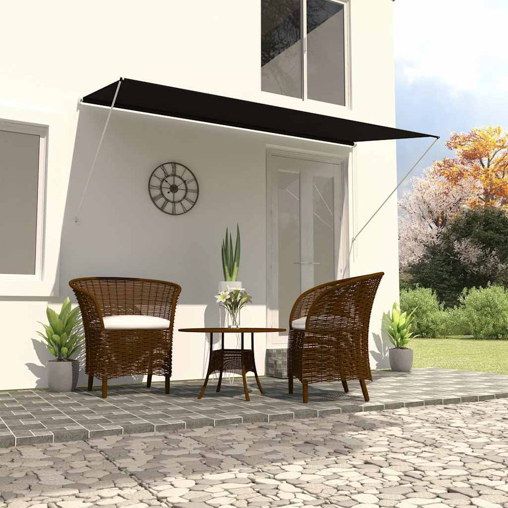 vidaXL Retractable Awning 250×150 cm Anthracite