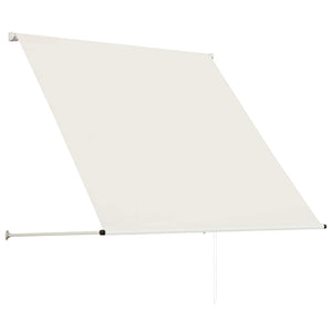 vidaXL Retractable Awning 150x150 cm Cream