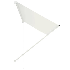 vidaXL Retractable Awning 250x150 cm Cream