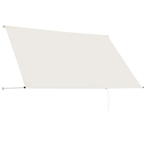 vidaXL Retractable Awning 250x150 cm Cream