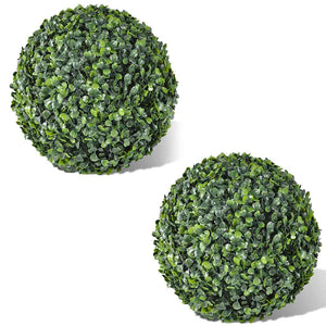 Kunstpflanze Buchsbaum Kugelform 2 Stück 35 cm