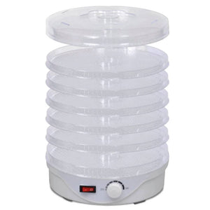 vidaXL Round Food Dehydrator 250 W 6 Trays