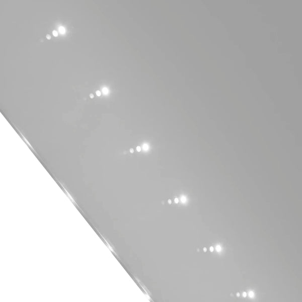 Badspiegel 100×60 cm mit LED-Leuchten