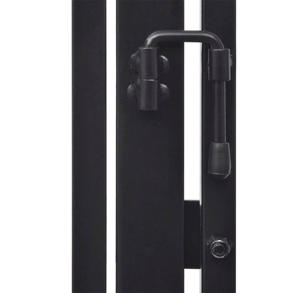 vidaXL Pet Safety Fire Guard Black Steel