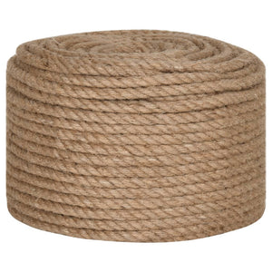 vidaXL Rope 100% Jute 12 mm 250 m