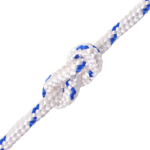 vidaXL Boat Rope Polypropylene 16 mm 50 m White