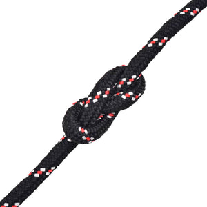 vidaXL Mooring Rope Polypropylene 14 mm 250 m Black