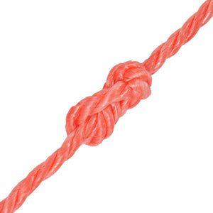 vidaXL Polypropylene Rope 12 mm 500 m Orange