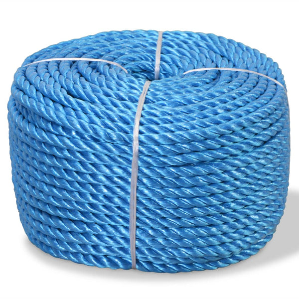 vidaXL Polypropylene Rope 10 mm 250 m Blue