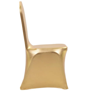 vidaXL 6 pcs. Stretch Chair Covers Golden
