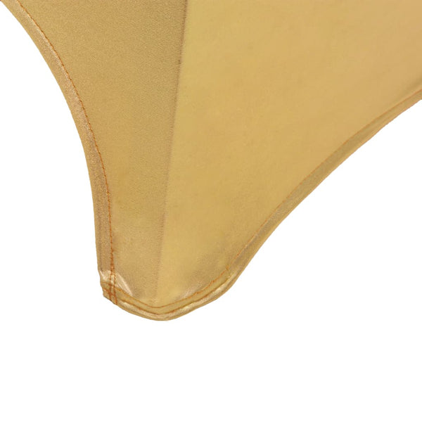vidaXL 6 pcs. Stretch Chair Covers Golden