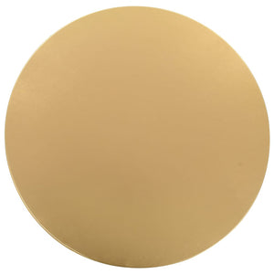 vidaXL 2-piece Stretch Tablecloths Golden 70 cm