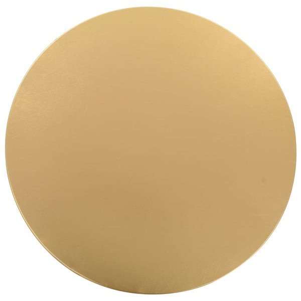 vidaXL 2-piece Stretch Tablecloths Golden 70 cm